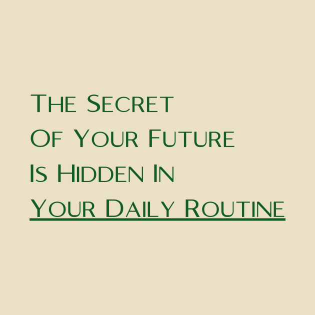 Daily routine by EffortlessWellbeing