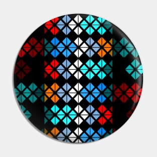 Scattered Checkers Pin