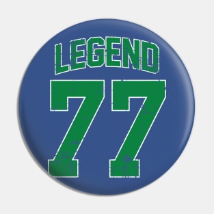 Legend 77 Luka Doncic Retro Green Pin