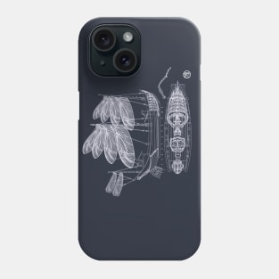 Insecta Ship Design Phone Case