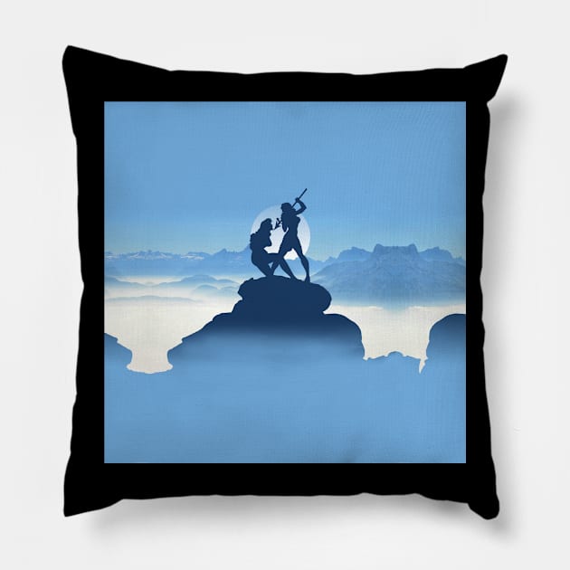 Lost Worlds 2 Pillow by MichaelaGrove