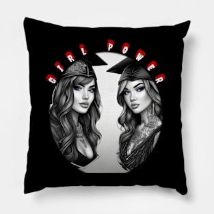 Girl power dynamic duo Pillow