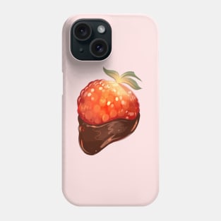 Chocolate Dipped Strawberry Phone Case