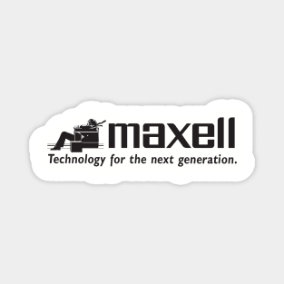 Maxell Logo Magnet