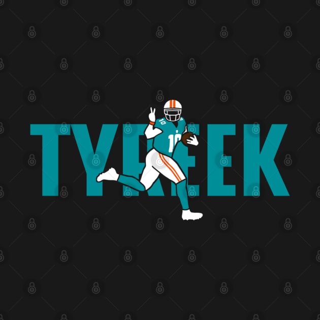 Tyreek Cheetah, Miami Football themed by FanSwagUnltd