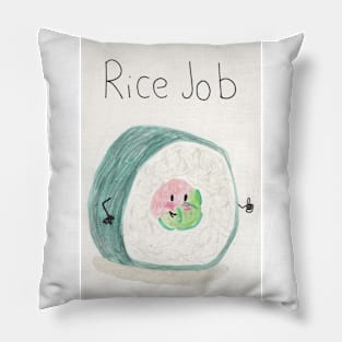 Rice job Pillow