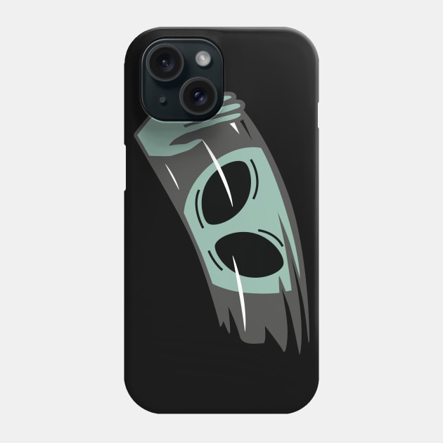 Spying Alien Phone Case by Galina Povkhanych