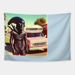 1990s Alien Costume Tapestry