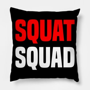 Squat Squad Pillow