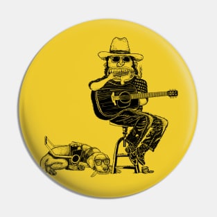 Blind Blues Pin