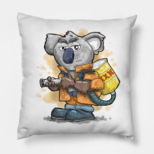 Fiery Koala Pillow