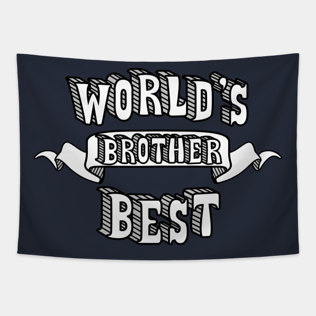 World's Best Brother Tapestry by theMeticulousWhim