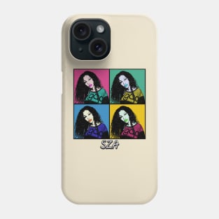 SZA 80s Pop Art Style Phone Case