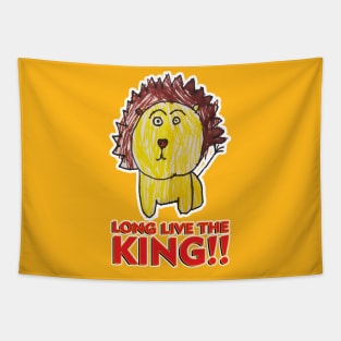 Long Live the King (Lion) Tapestry