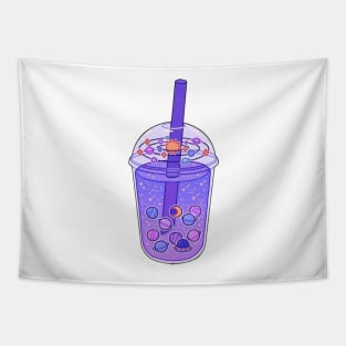 Space Celestial Boba Tapestry