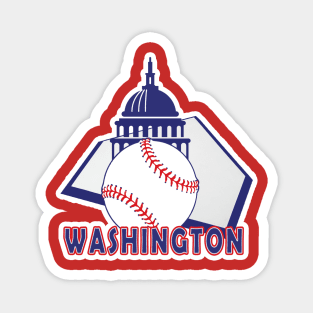 washington dc baseball Gift Magnet