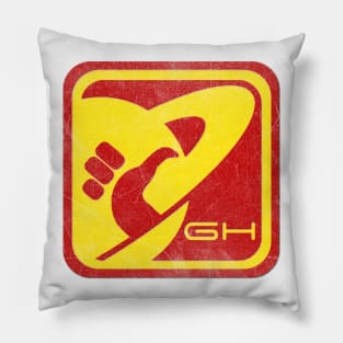 Galactic Hitchhikers GH Logo Pillow