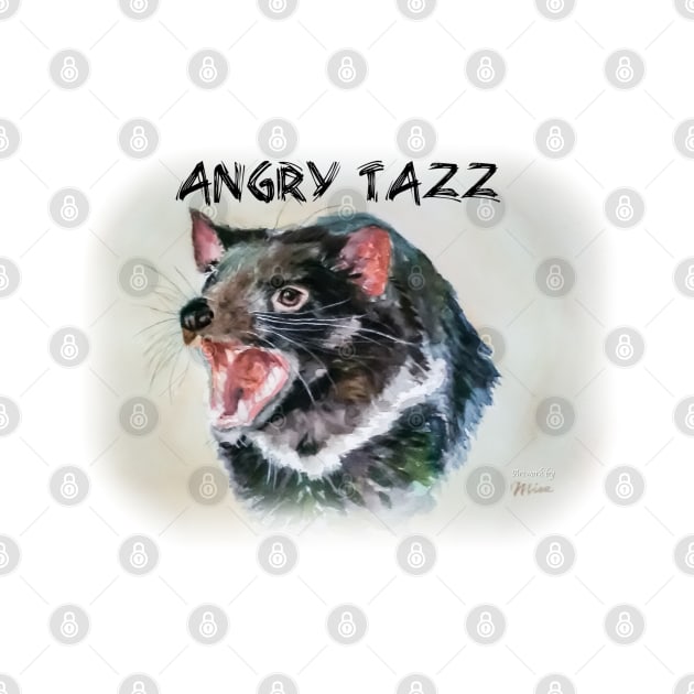 Angry TAZZ the Tazzy Devil by anothercoffee