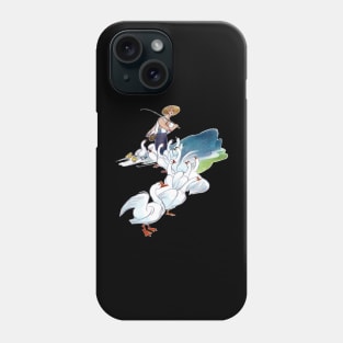 Darwing Stork Art Phone Case