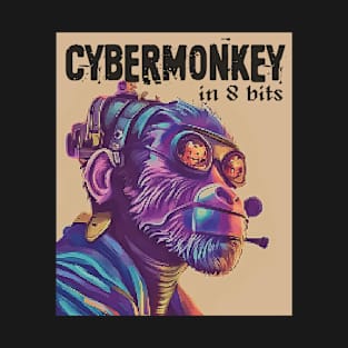 CYBERMONKEY in 8 bits T-Shirt