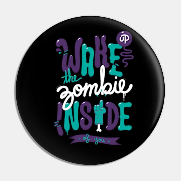 Wake up Pin by Baxtr