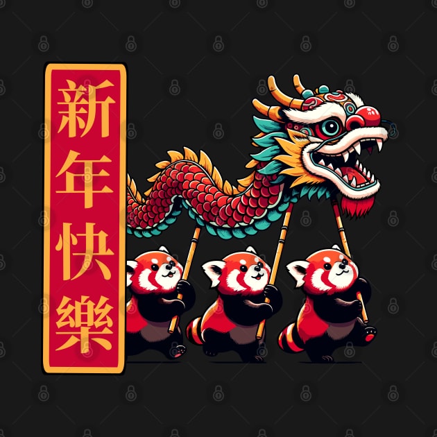 Chinese New Year 2024 - Lunar New Year of the Dragon 2024 by Half Sugar Boba