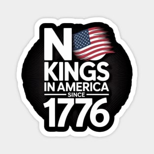 No-kings-in-america Magnet