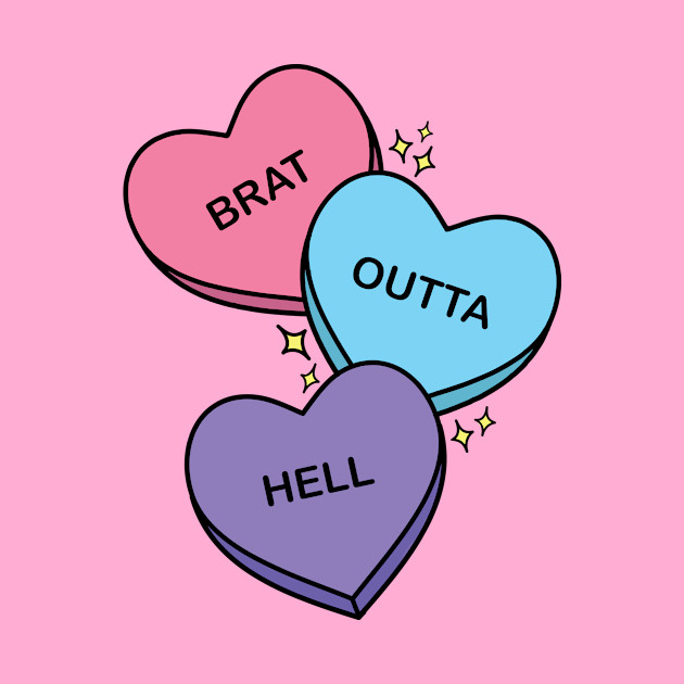 Brat Outta Hell - Cartoon - Phone Case