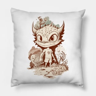 Mystical fantasy character. Pillow