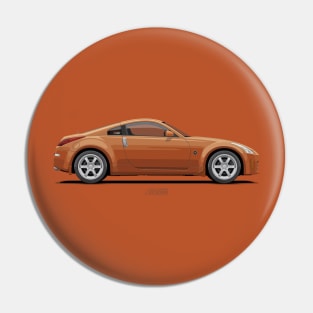 350Z Z33 Orange Pin