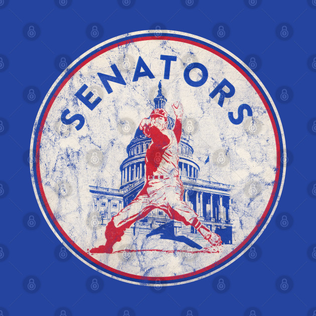 Vintage Washington Senators Logo (Distressed version) - Senators - Phone Case