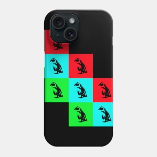 Cute penguin - pop art style Phone Case