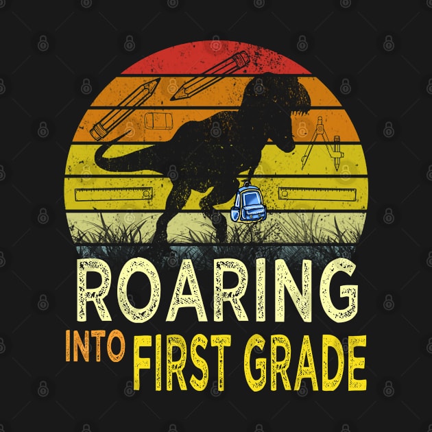 roaring into first grade by Leosit