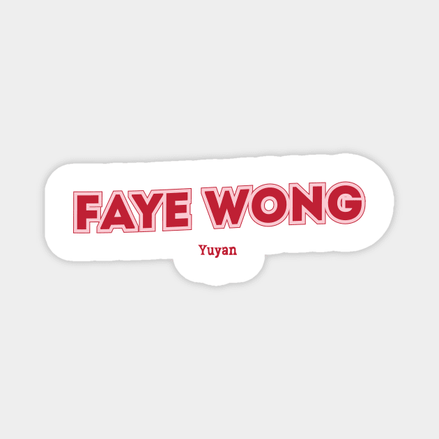 Faye Wong Yùyán Magnet by PowelCastStudio