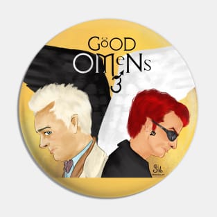 Good Omens 3 Pin