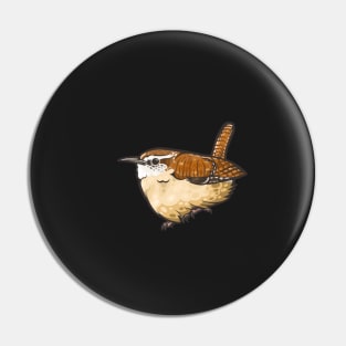 Carolina Wren Pin