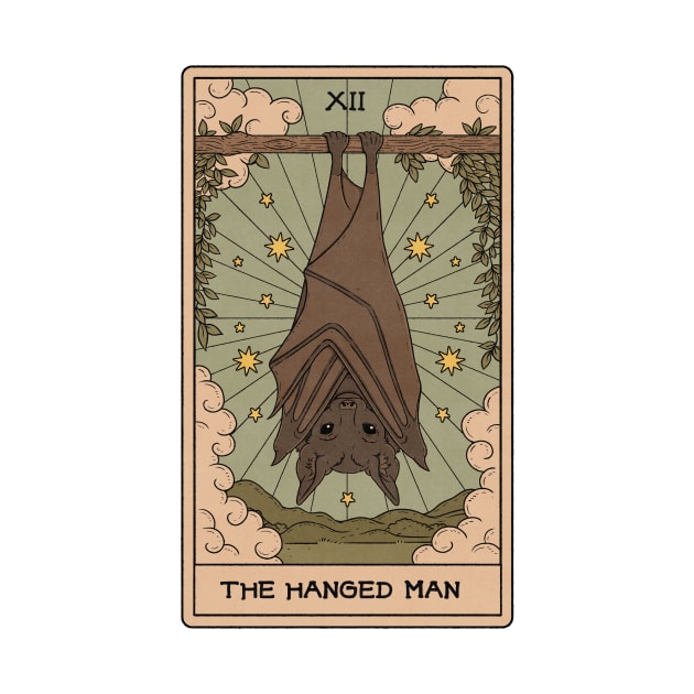 The Hanged Man - Bat Tarot by thiagocorrea