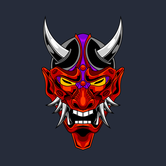 Oni mask 3.4 by Harrisaputra