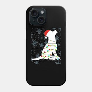 Christmas Lights Labrador Retriever Phone Case