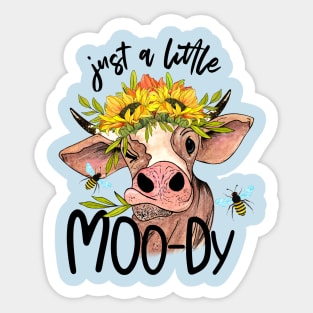 Alabama Cow Pattern Sticker – Big Moods