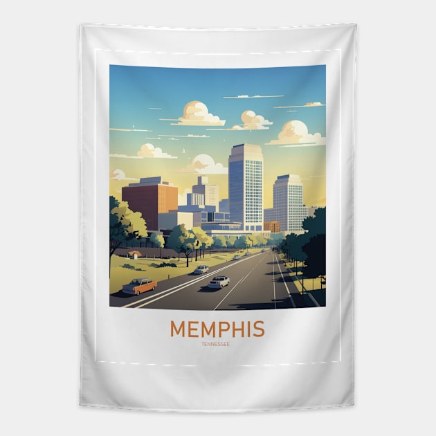 MEMPHIS Tapestry by MarkedArtPrints