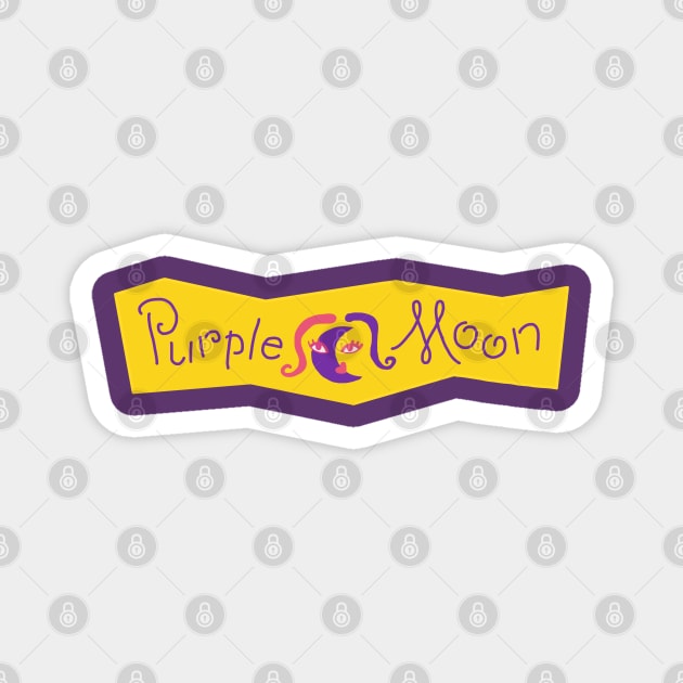 Purple Moon Games Logo Magnet by GoneawayGames