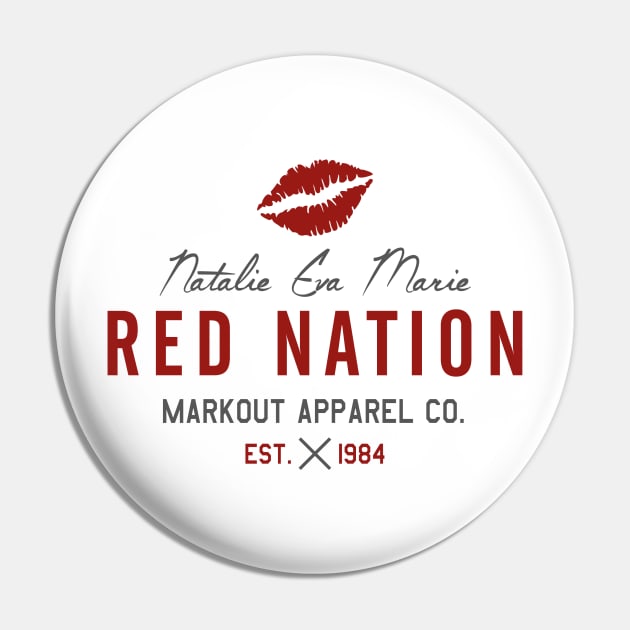 RED NATION Pin by markout