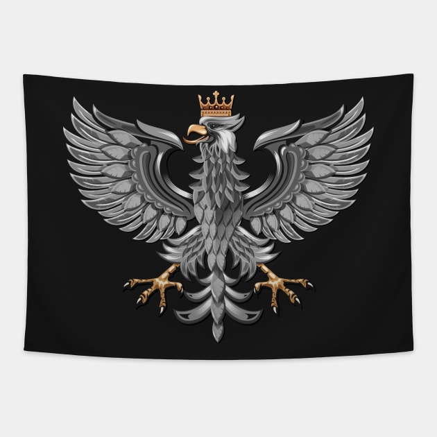 Polish Eagle - Poland Tapestry by DreamStatic