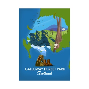 Galloway Forest Park Scotland T-Shirt