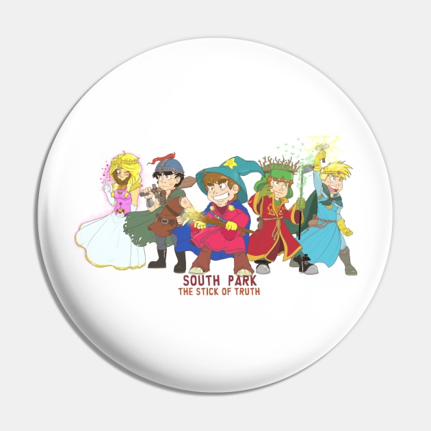 South Park- Stick of Truth Pin by pistachiozombie