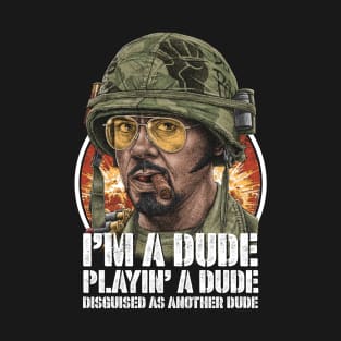 Tropic Thunder, Kirk Lazarus, Cult Classic T-Shirt