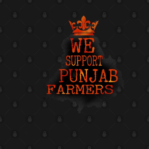 We support Punjab farmers by SAN ART STUDIO 