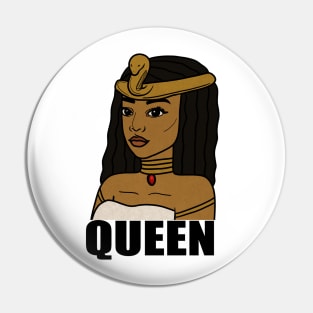 Afro Melanin Queen Black African History Pin