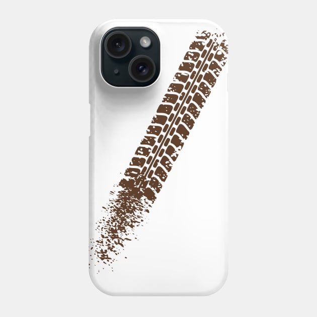 Tyre Mark Phone Case by mailboxdisco